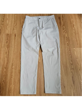 Lululemon Commission Pant Classic Silverstone Warpstreme Mens 33